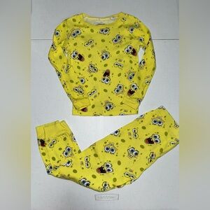 SpongeBob SquarePants Kids Yellow Pajamas